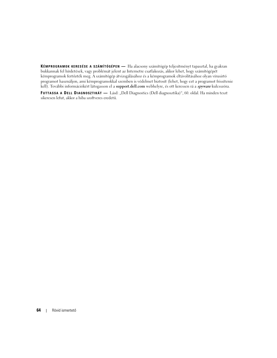 Dell Latitude D820 User Manual | Page 64 / 110