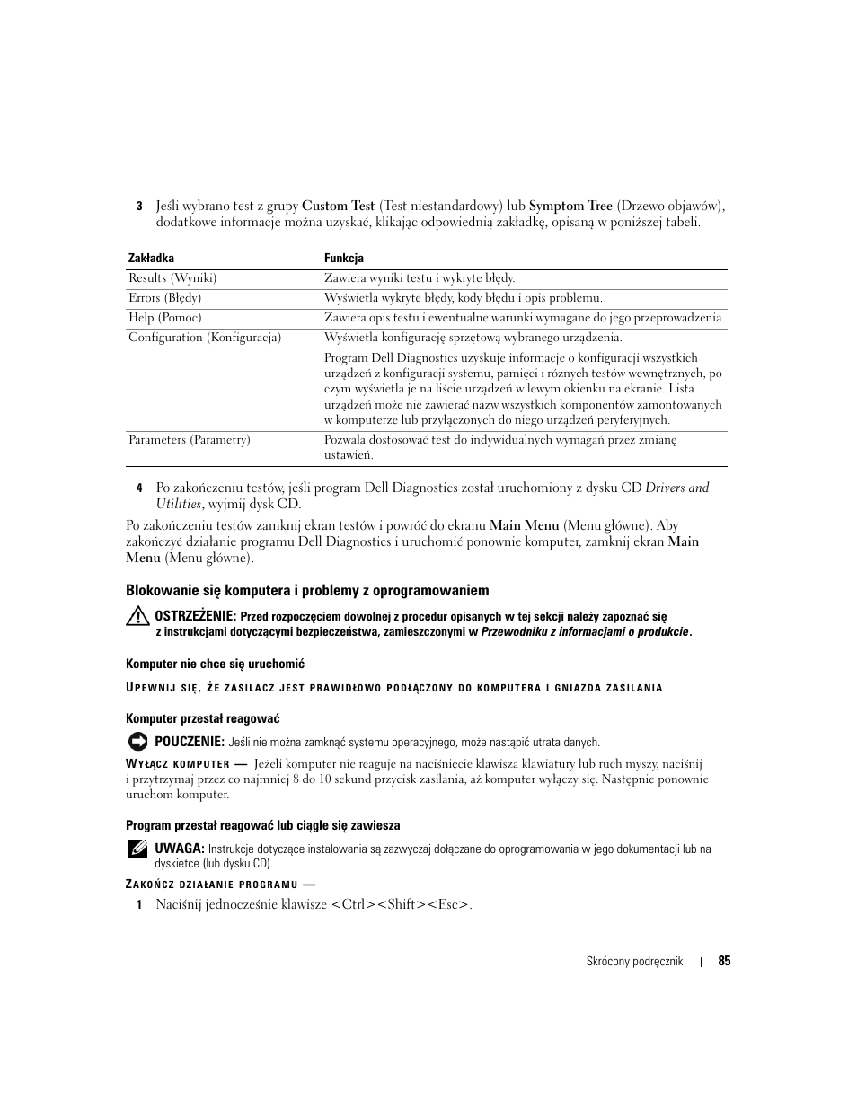 Dell Latitude D820 User Manual | Page 85 / 110