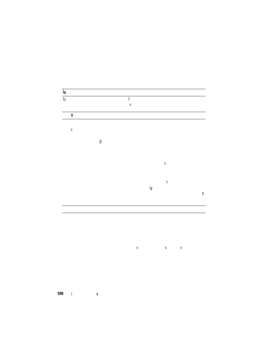 Teknik özellikler | Dell PowerVault NX3100 User Manual | Page 106 / 124
