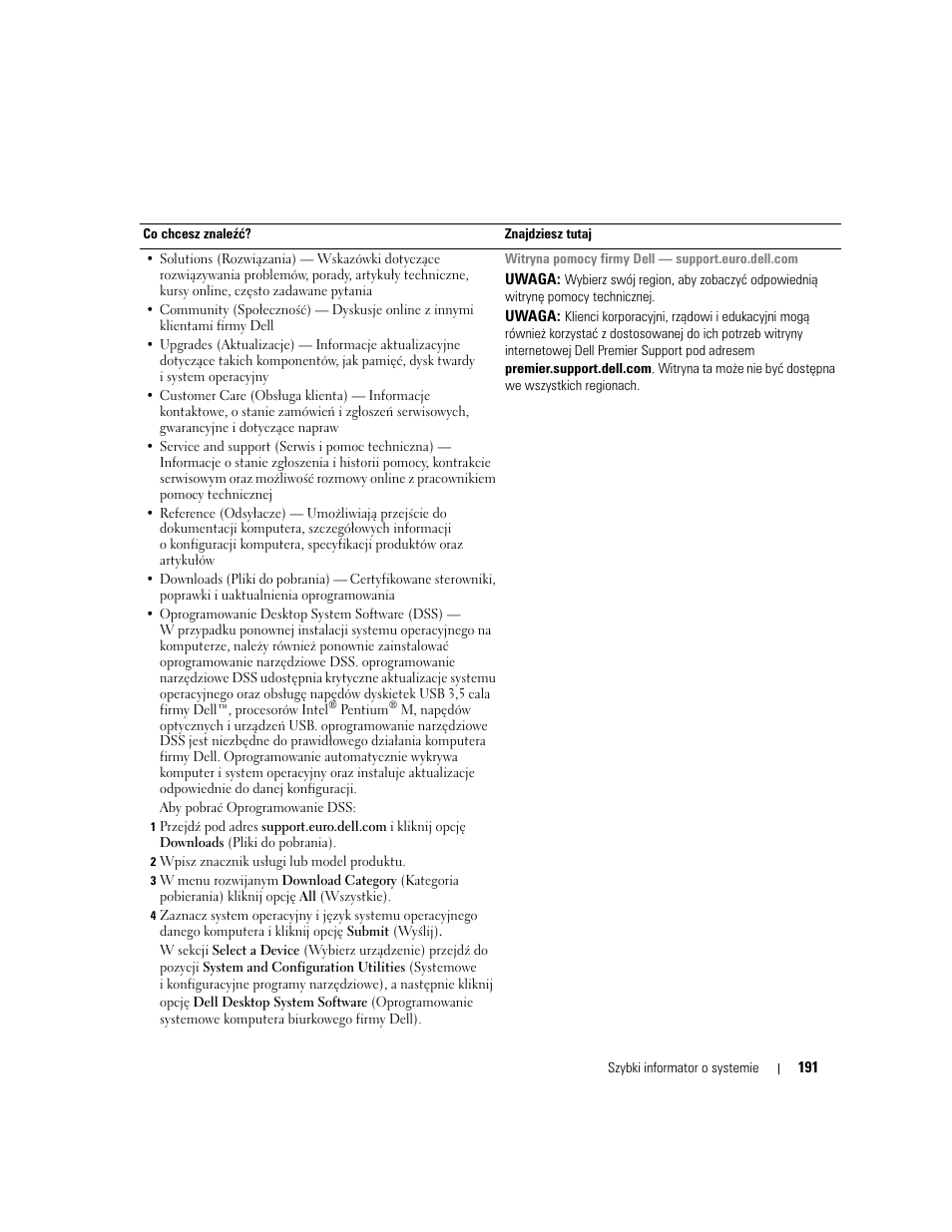 Dell Precision 380 User Manual | Page 191 / 372