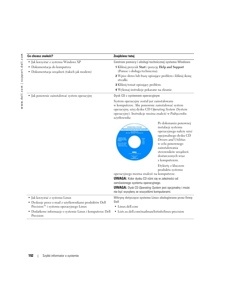 Dell Precision 380 User Manual | Page 192 / 372
