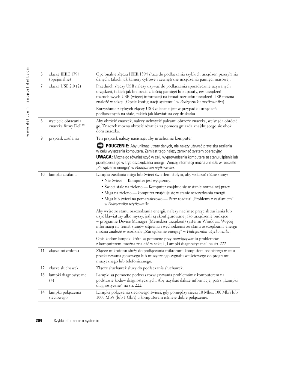 Dell Precision 380 User Manual | Page 204 / 372