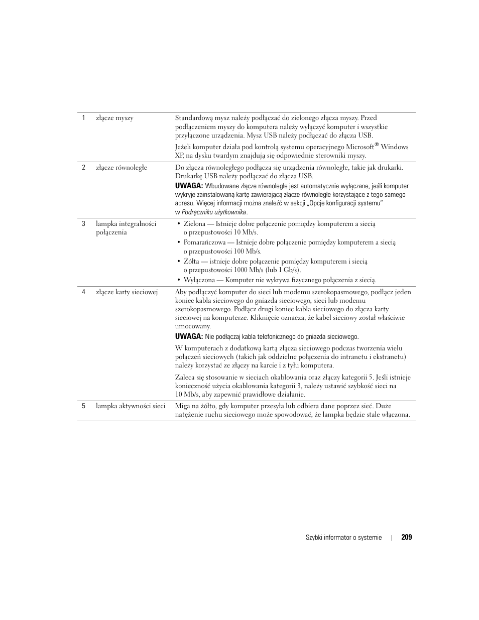 Dell Precision 380 User Manual | Page 209 / 372