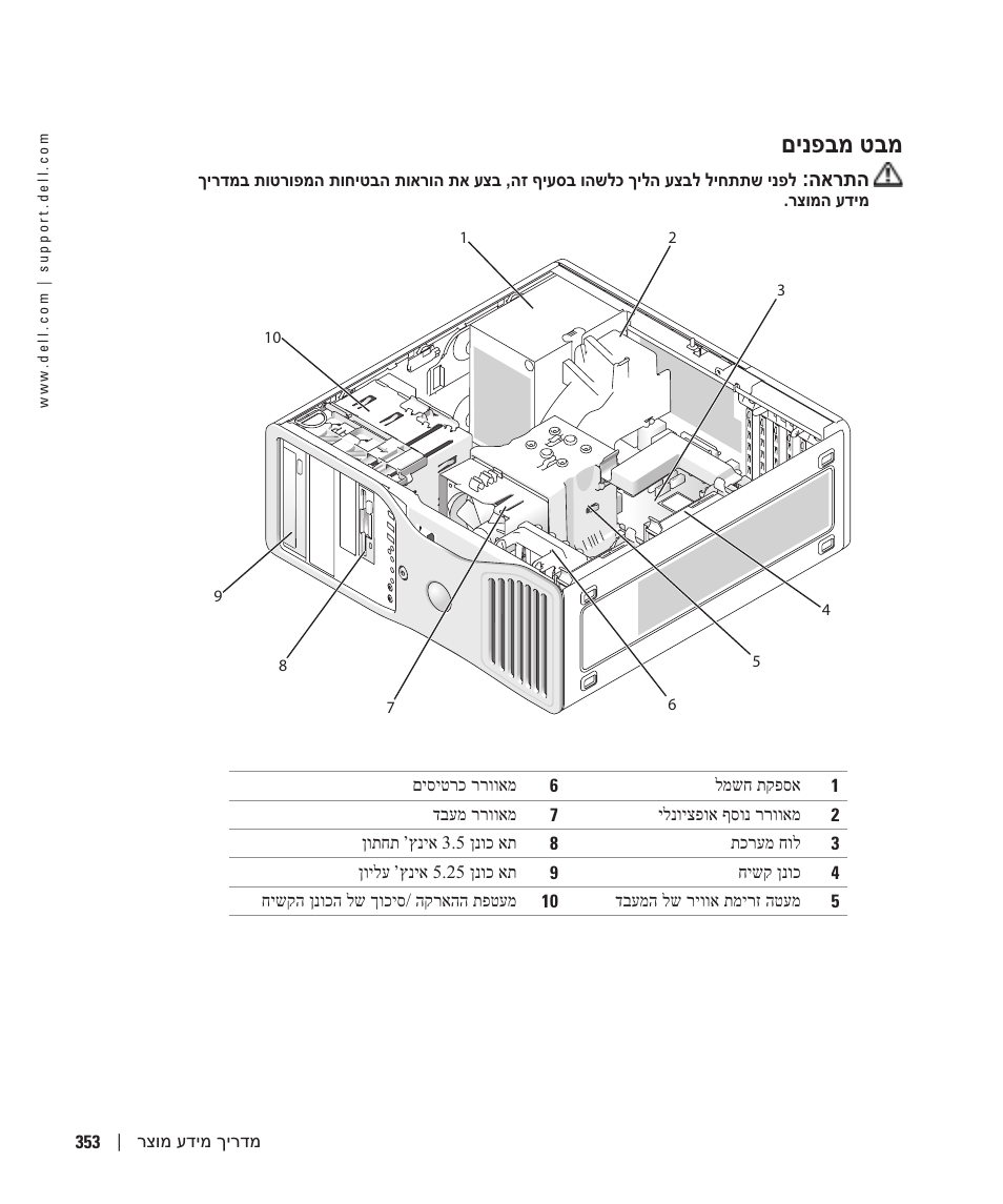 םינפבמ טבמ | Dell Precision 380 User Manual | Page 346 / 372