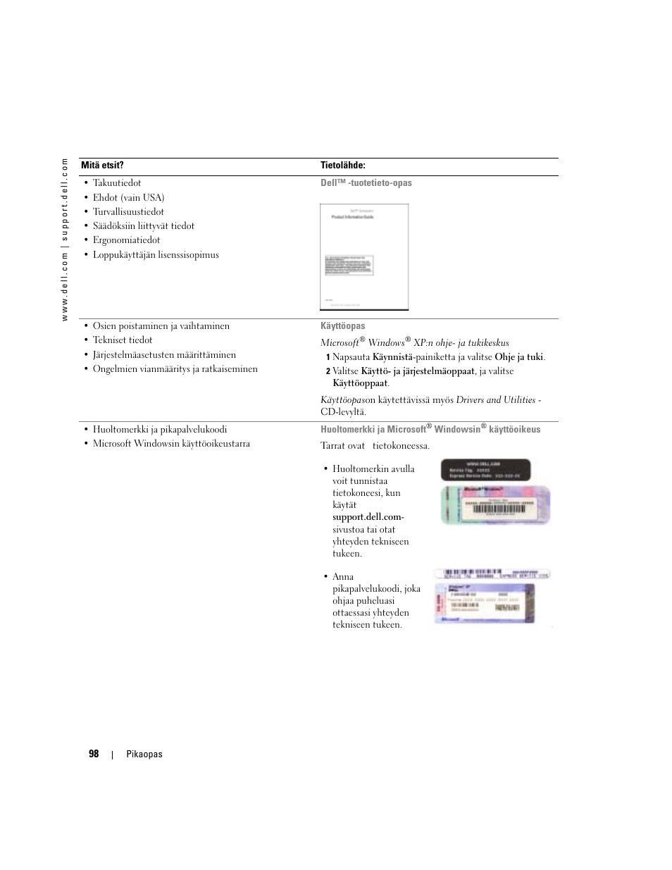 Dell Precision 380 User Manual | Page 98 / 372
