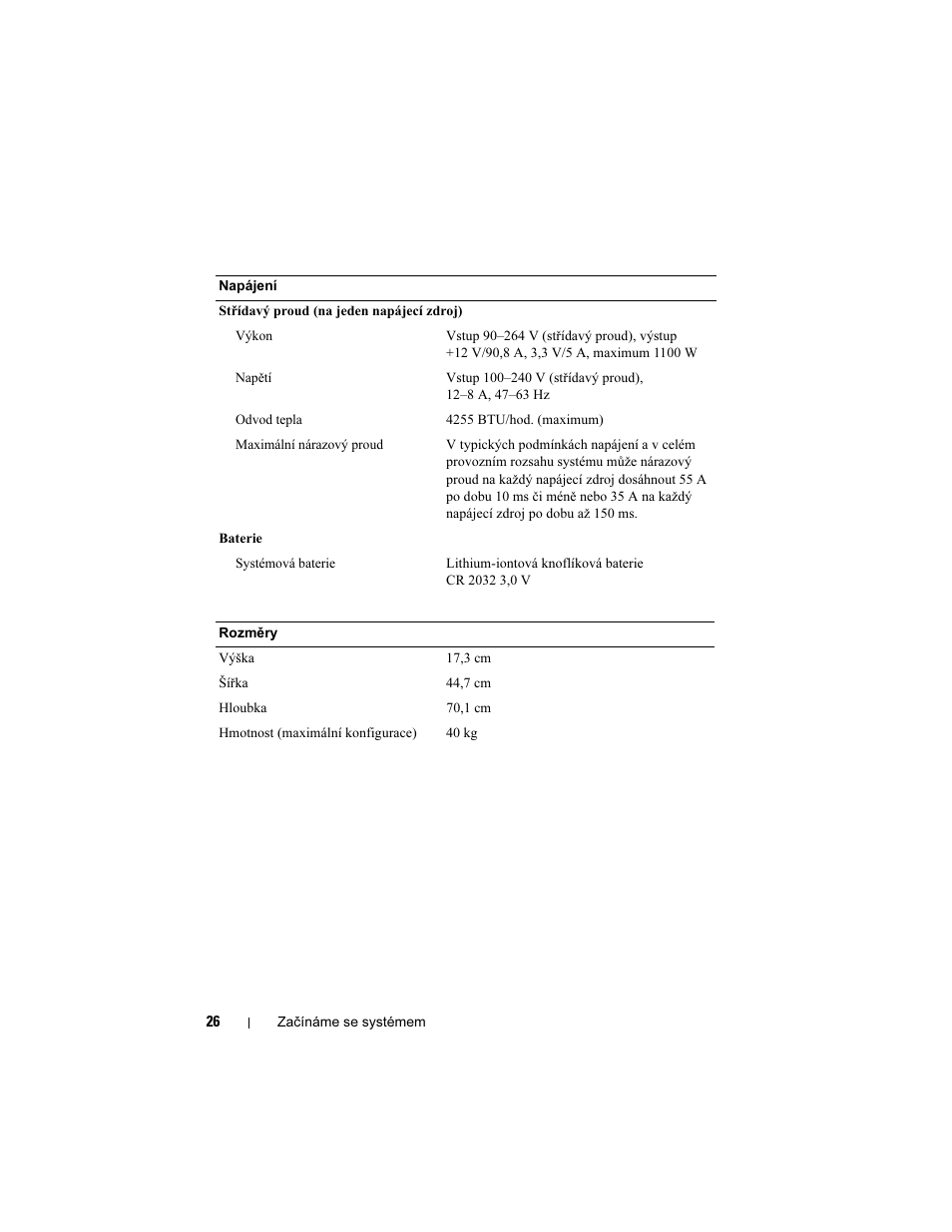 Dell PowerEdge R905 User Manual | Page 28 / 128