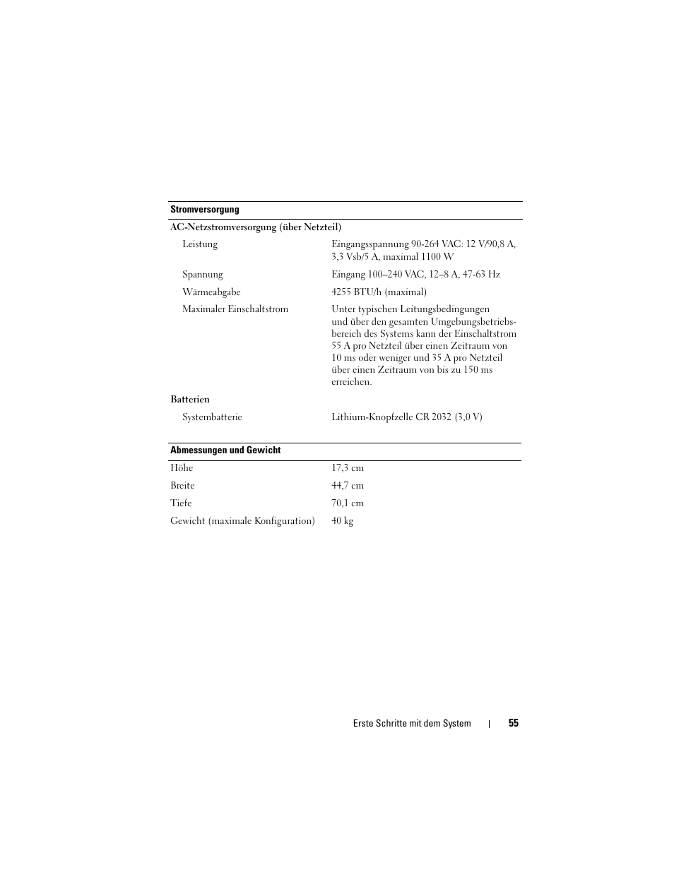 Dell PowerEdge R905 User Manual | Page 57 / 128