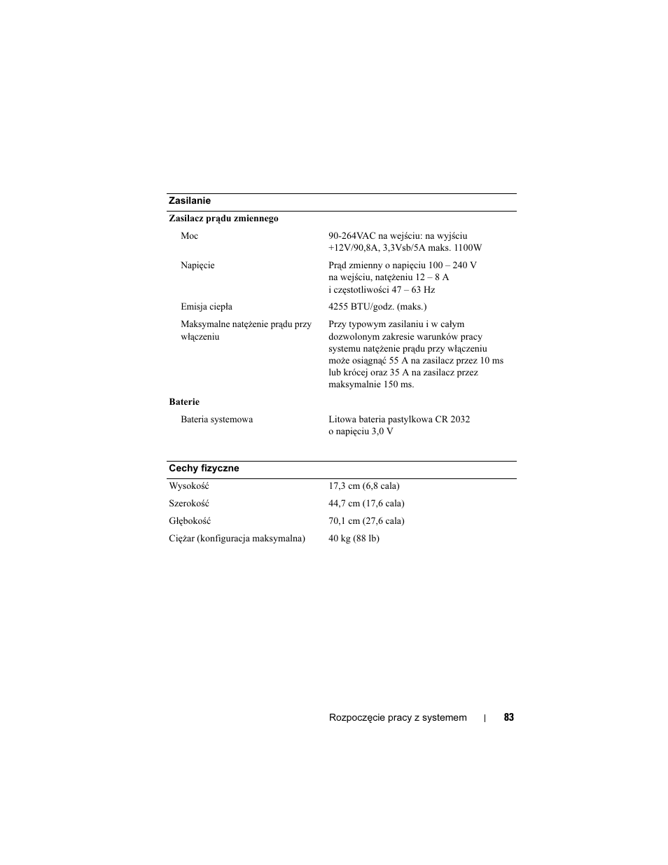 Dell PowerEdge R905 User Manual | Page 85 / 128
