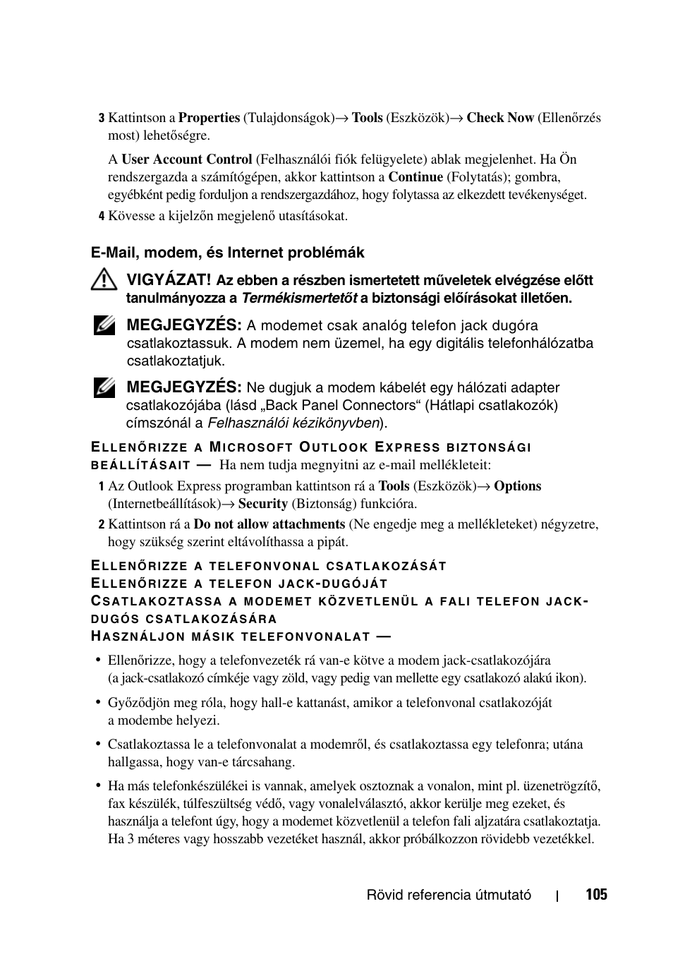 Dell Precision T7400 User Manual | Page 105 / 320