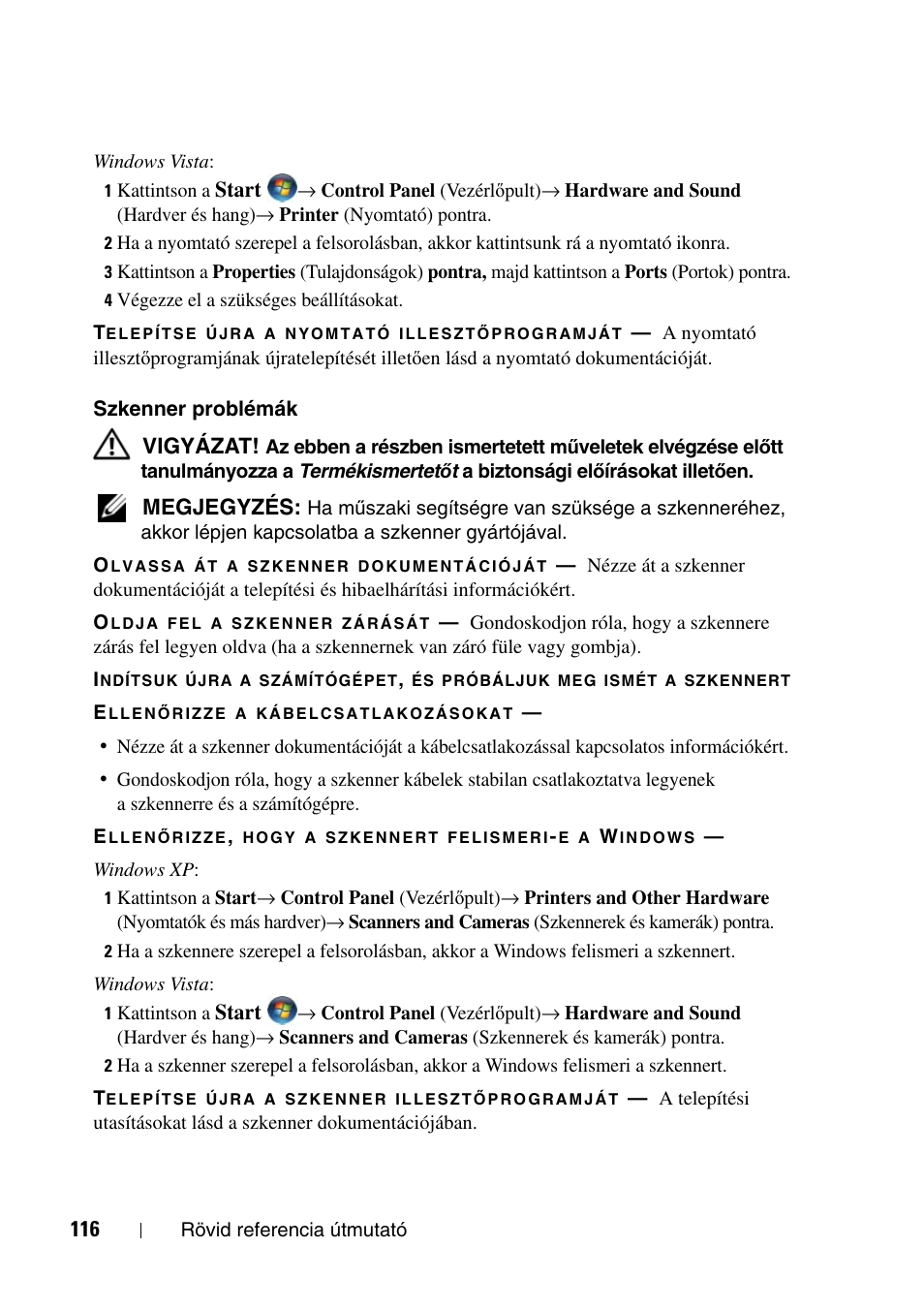 Dell Precision T7400 User Manual | Page 116 / 320