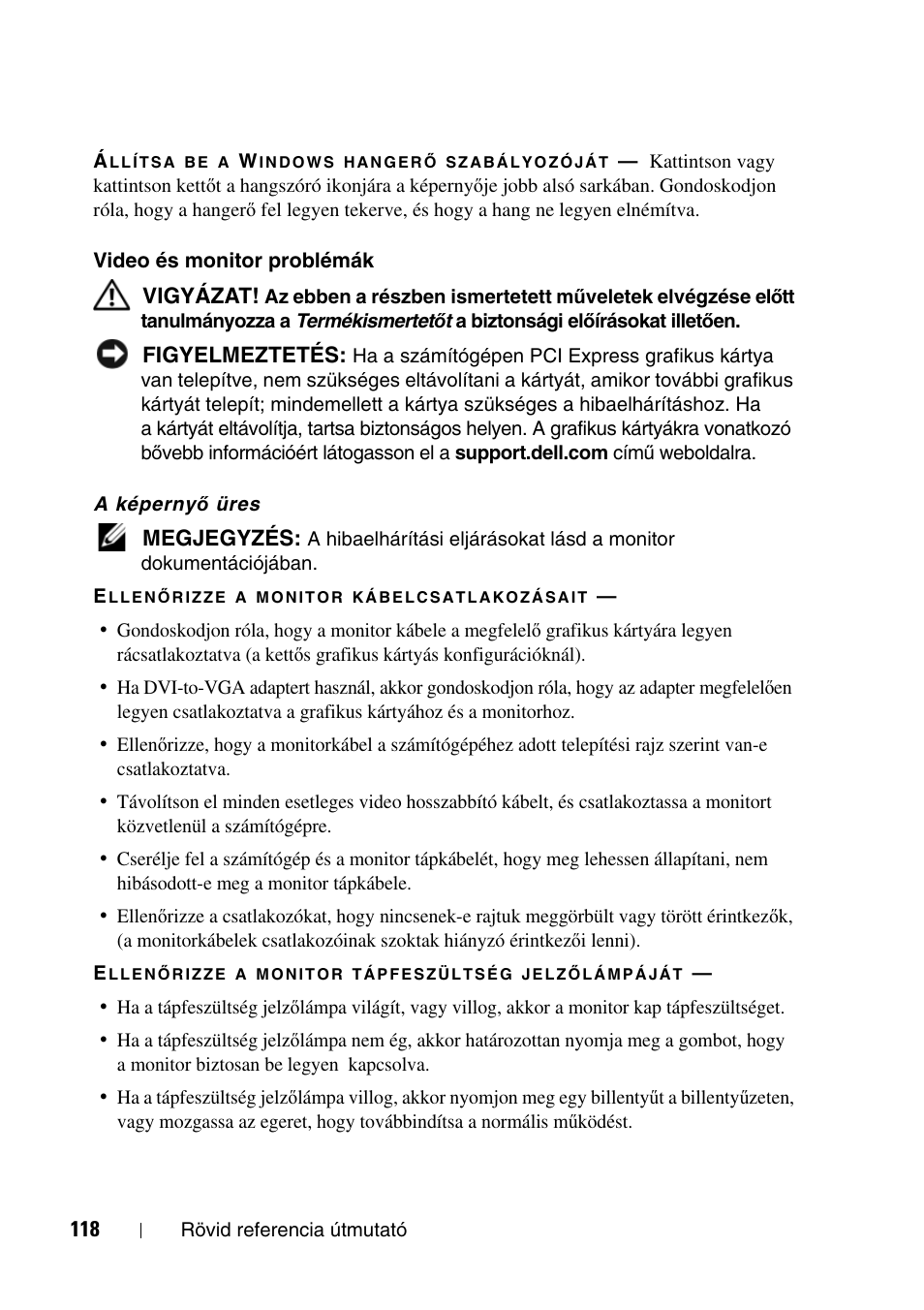 Dell Precision T7400 User Manual | Page 118 / 320