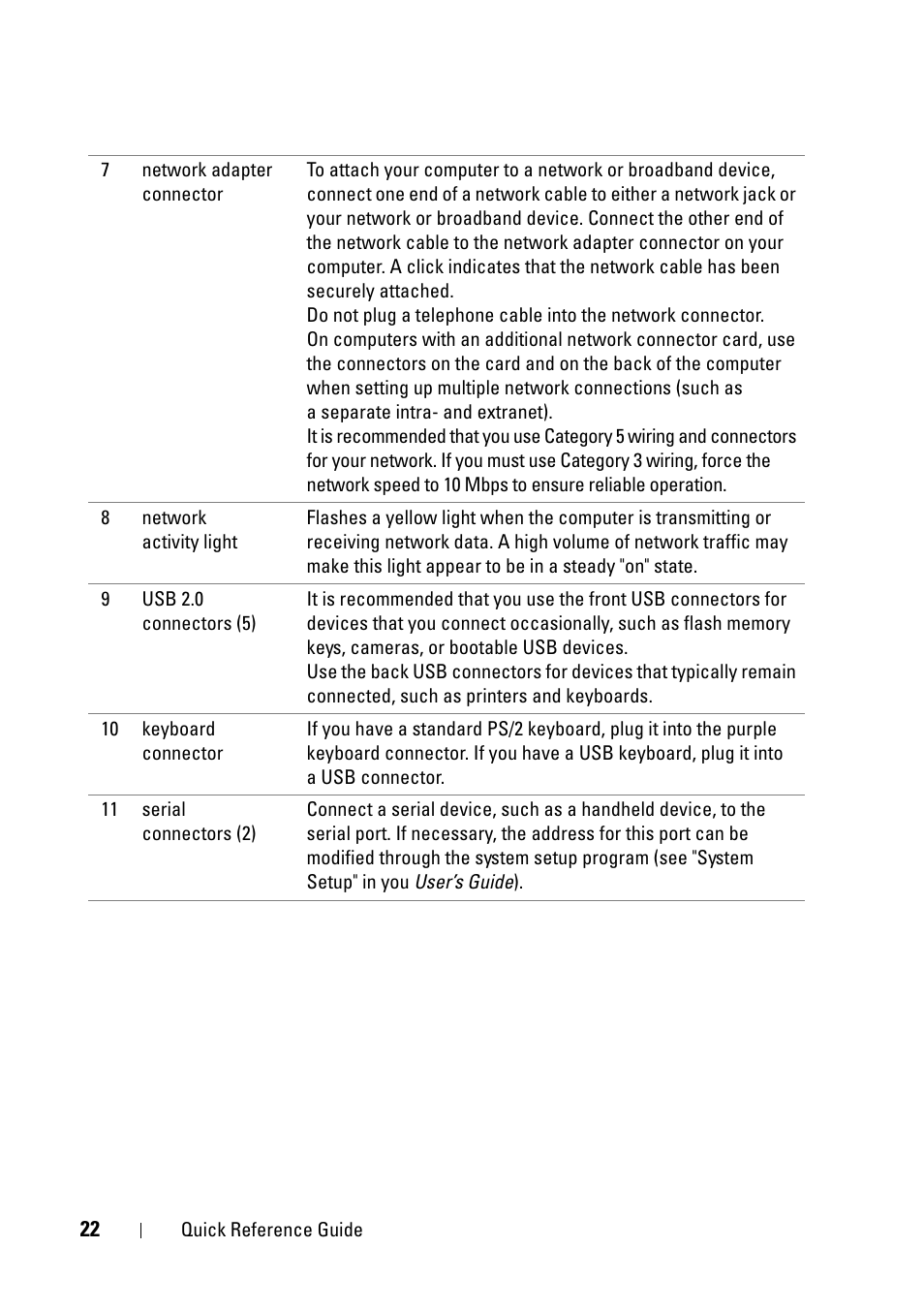 Dell Precision T7400 User Manual | Page 22 / 320