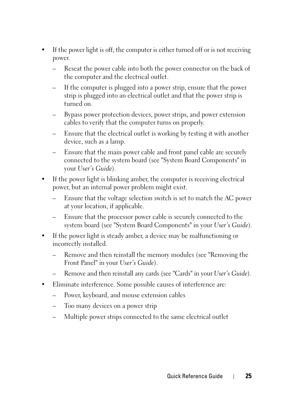 Dell Precision T7400 User Manual | Page 25 / 320