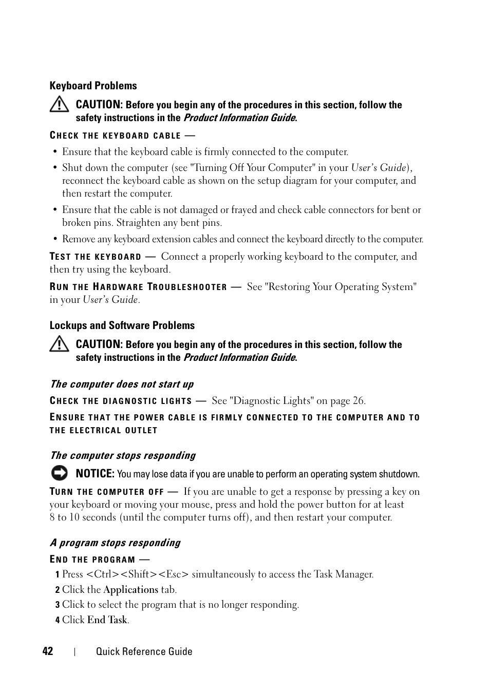 Dell Precision T7400 User Manual | Page 42 / 320