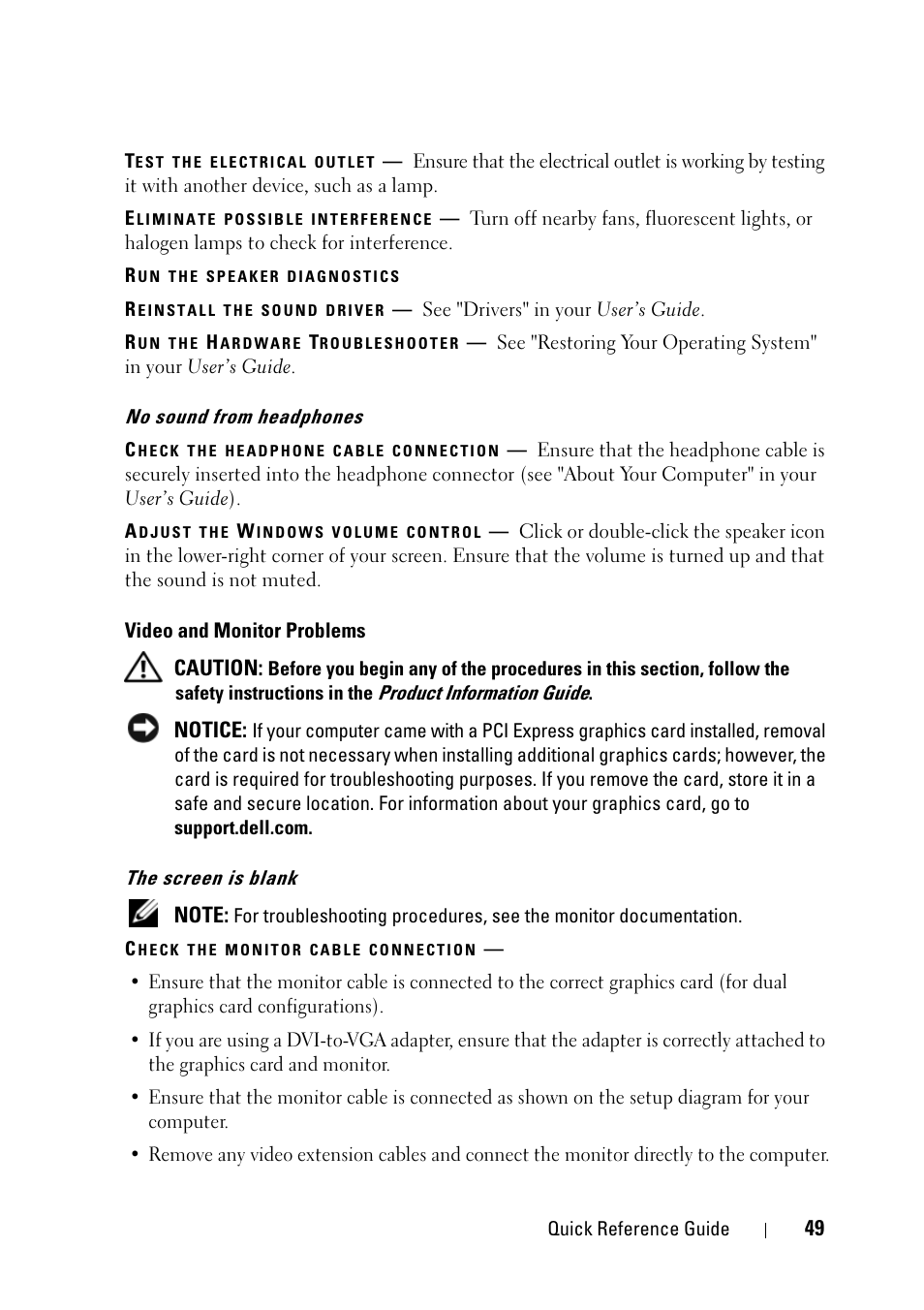 Dell Precision T7400 User Manual | Page 49 / 320