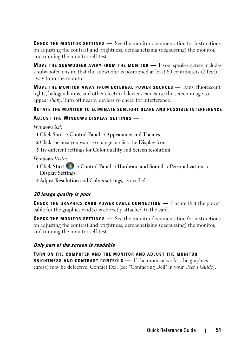 Start | Dell Precision T7400 User Manual | Page 51 / 320