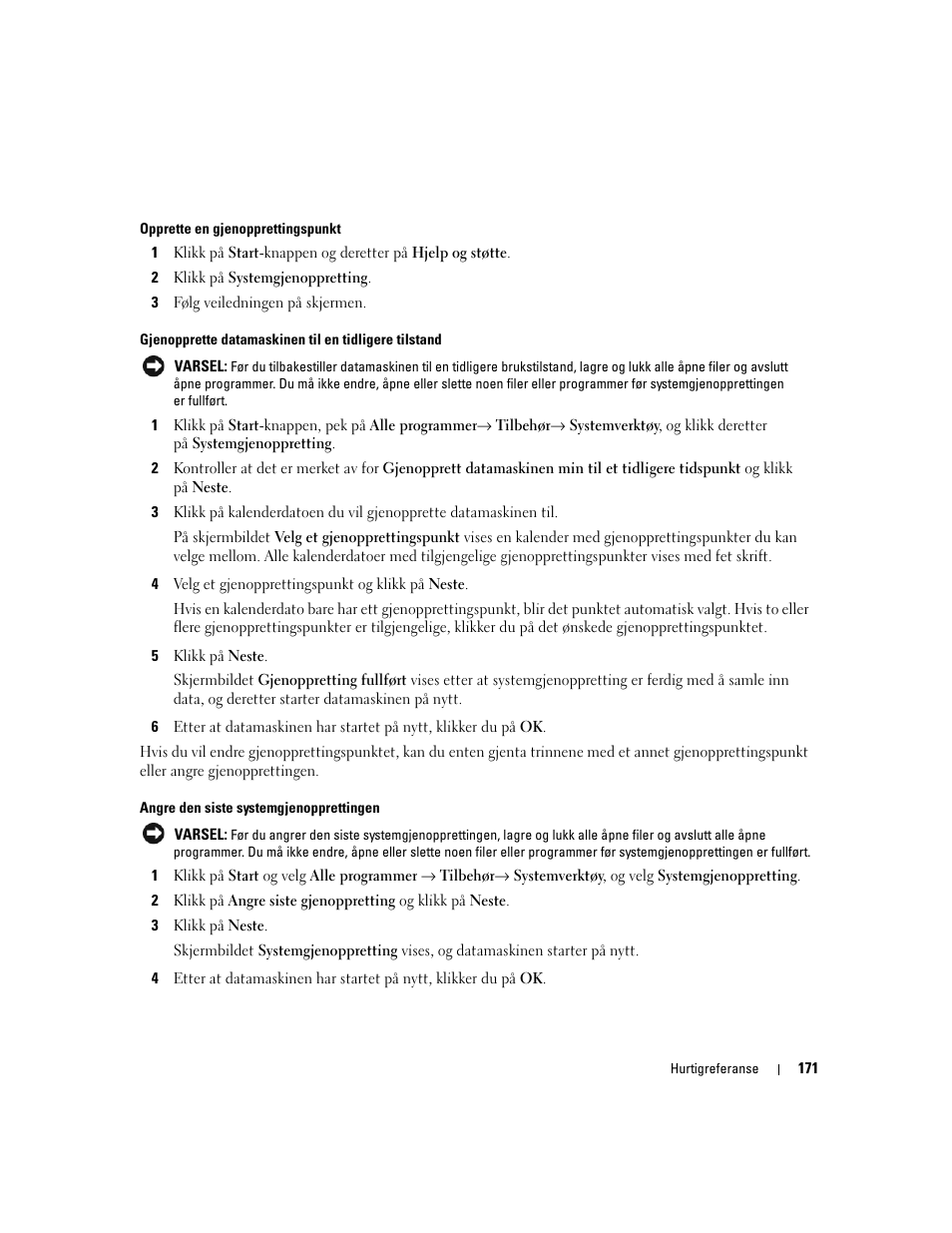 Dell Precision 390 User Manual | Page 171 / 368