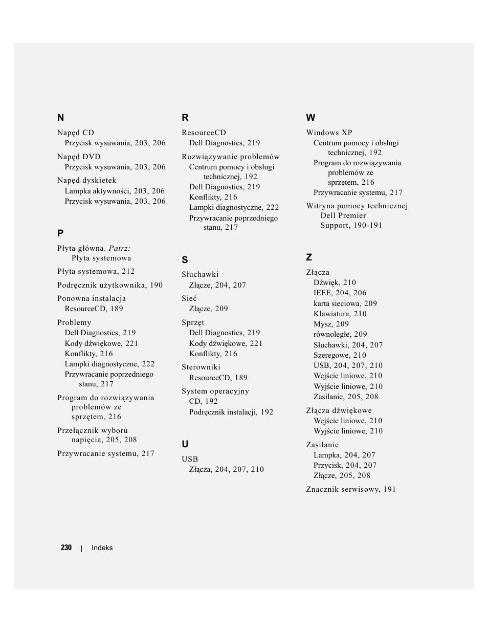 Dell Precision 390 User Manual | Page 230 / 368