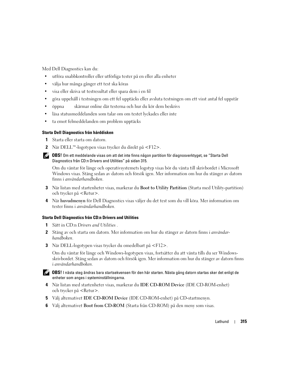Dell Precision 390 User Manual | Page 315 / 368