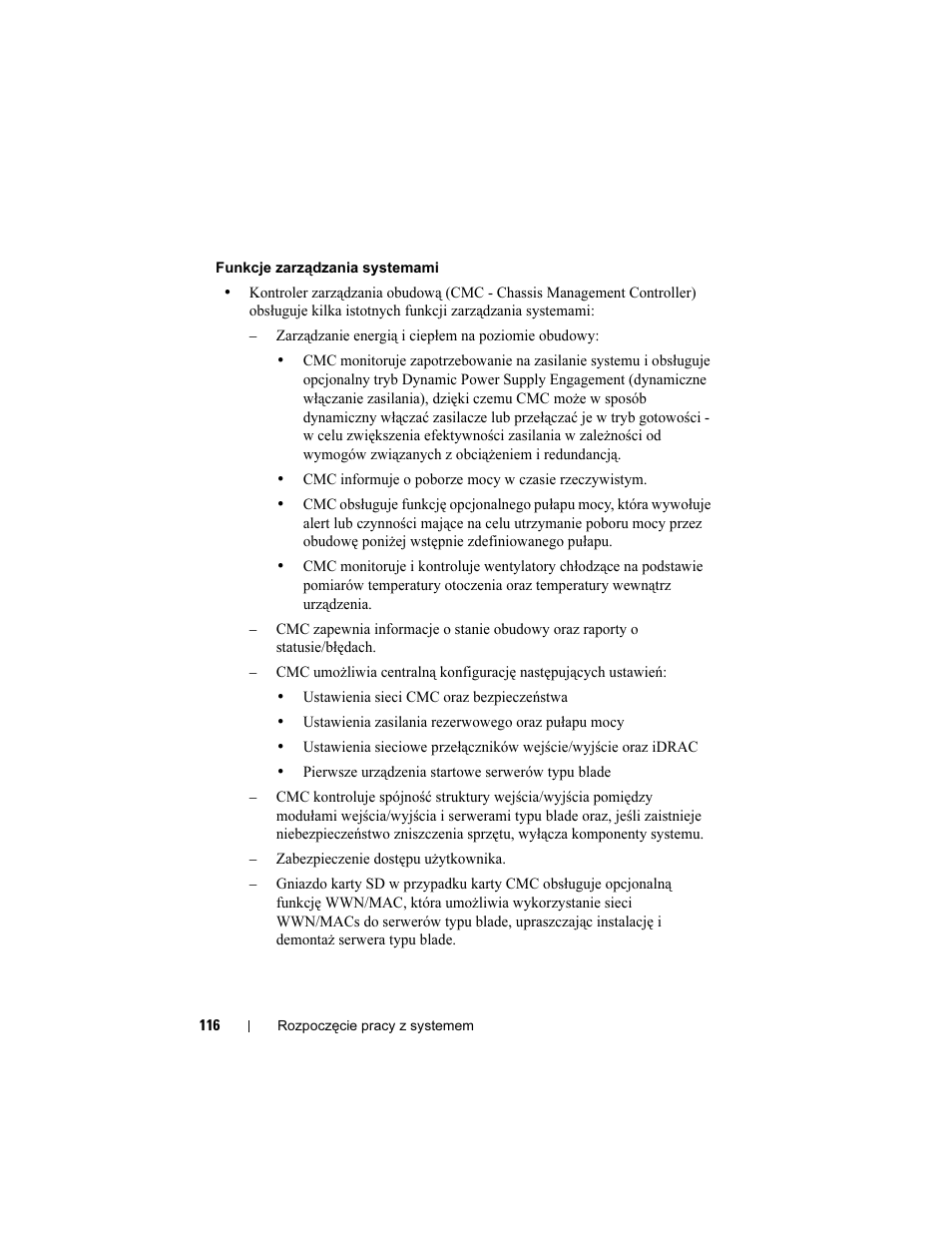 Dell PowerEdge M600 User Manual | Page 118 / 201