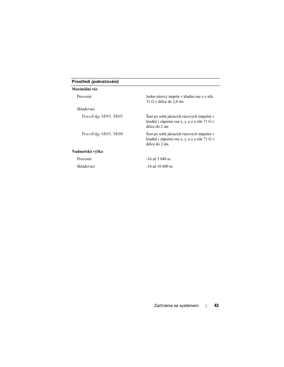 Dell PowerEdge M600 User Manual | Page 45 / 201