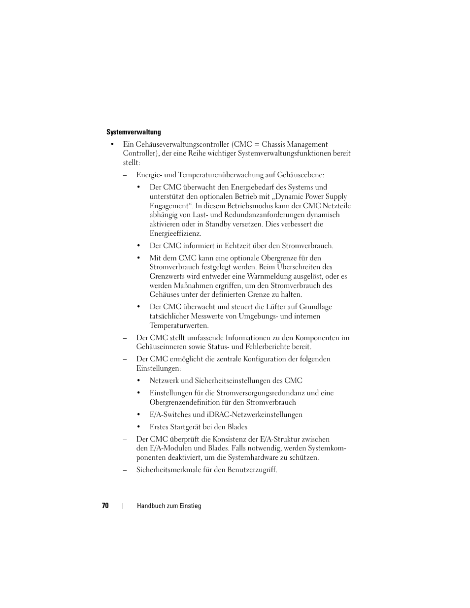 Dell PowerEdge M600 User Manual | Page 72 / 201