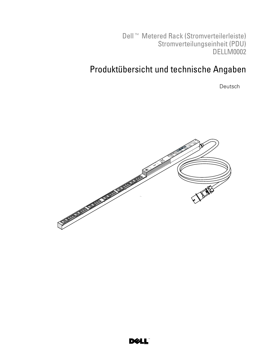 Produktübersicht und technische angaben | Dell Metered PDU LCD User Manual | Page 11 / 28