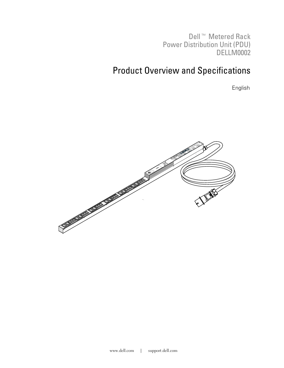 Product overview and specifications | Dell Metered PDU LCD User Manual | Page 2 / 28