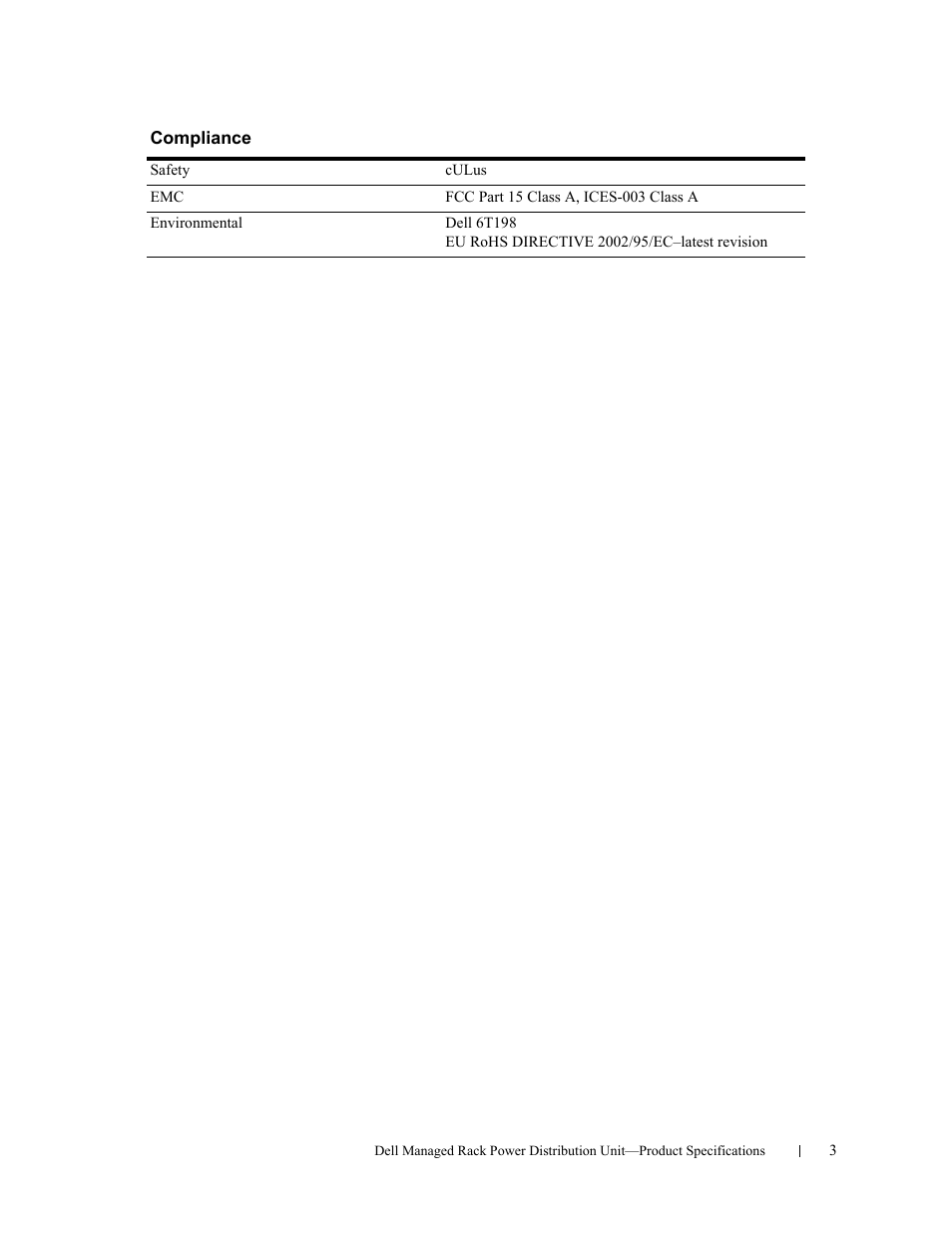 Dell Managed PDU LED User Manual | Page 3 / 12
