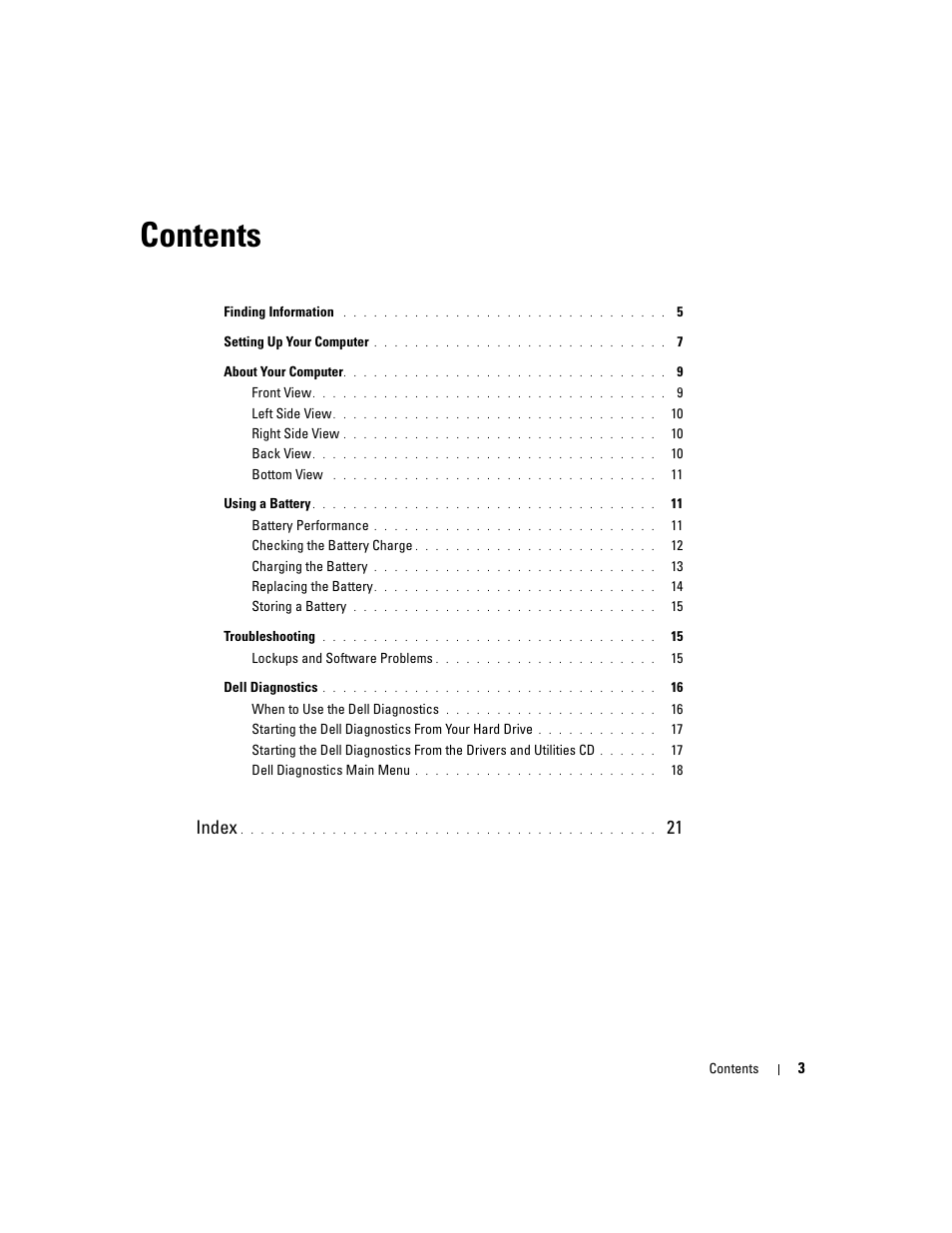 Dell Latitude 131L User Manual | Page 3 / 88