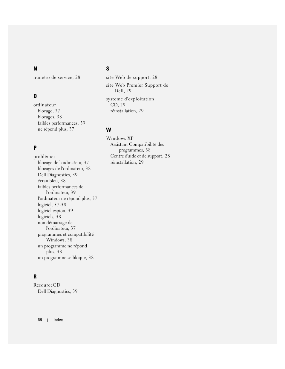 Dell Latitude 131L User Manual | Page 44 / 88