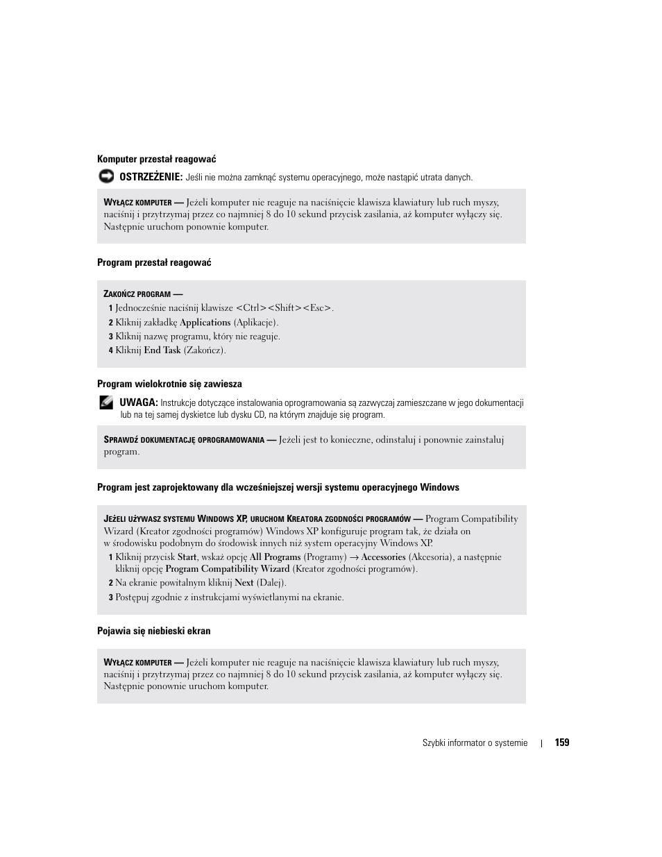 Dell Latitude D410 User Manual | Page 159 / 248