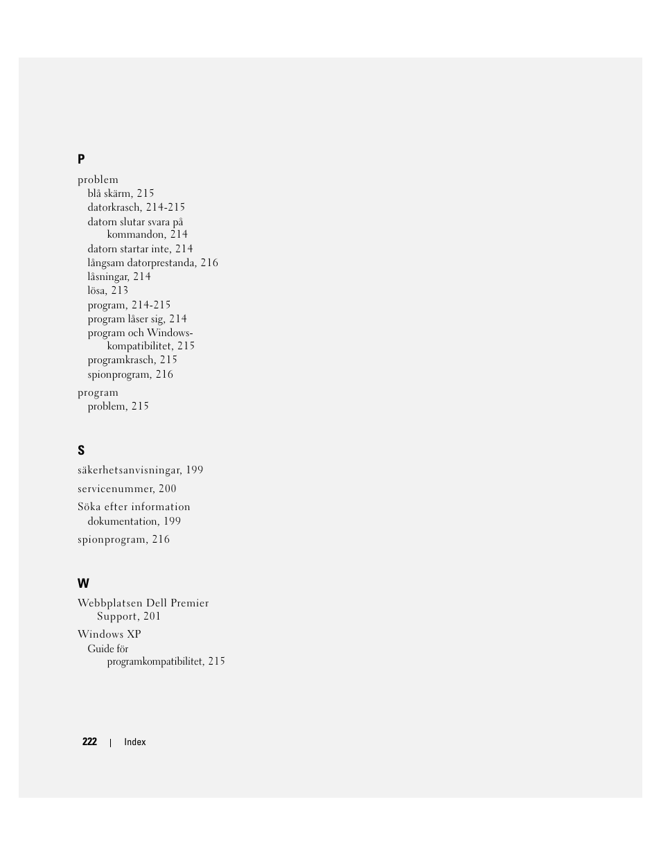 Dell Latitude D410 User Manual | Page 222 / 248