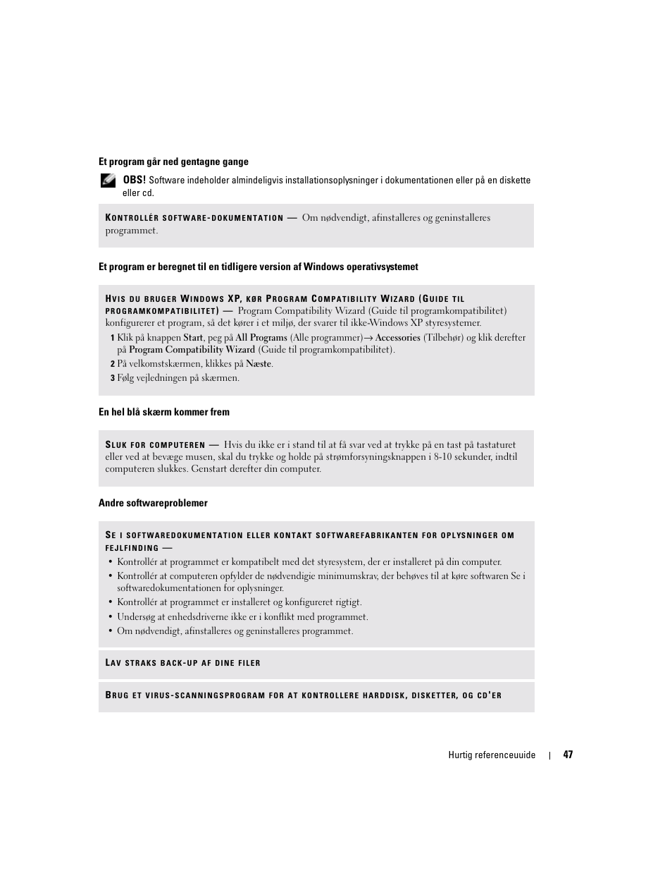 Dell Latitude D410 User Manual | Page 47 / 248