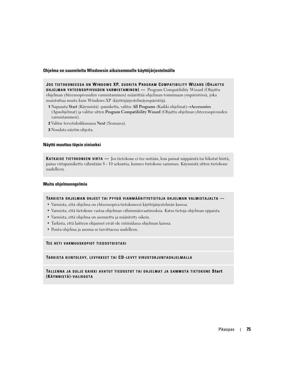 Dell Latitude D410 User Manual | Page 75 / 248