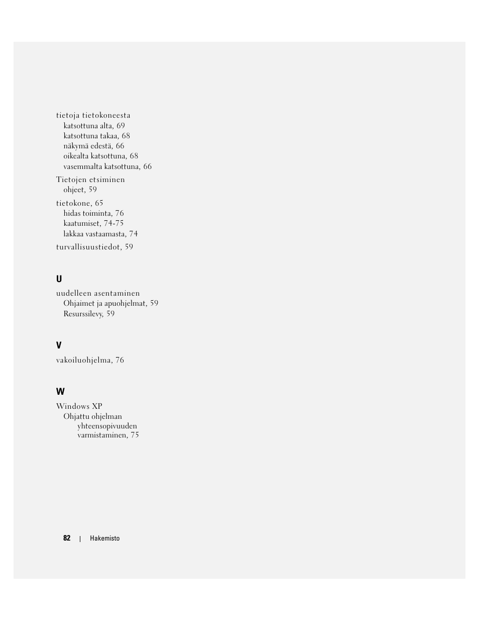 Dell Latitude D410 User Manual | Page 82 / 248