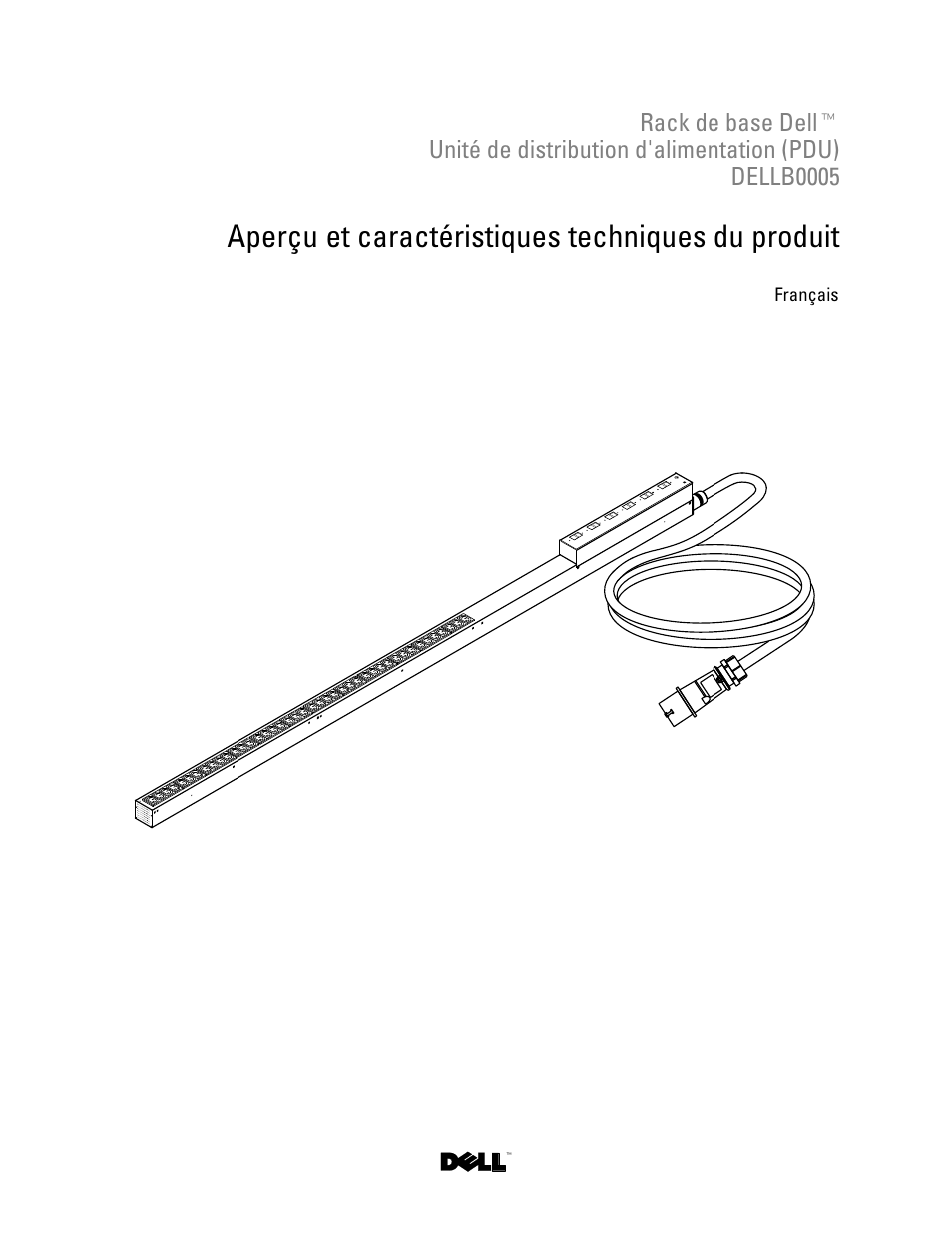 Aperçu et caractéristiques techniques du produit | Dell Basic PDU User Manual | Page 4 / 19
