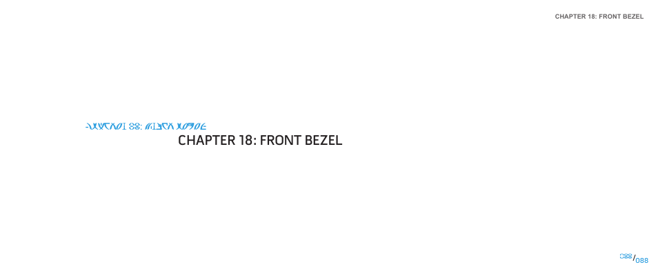 Chapter 18: front bezel | Dell Alienware Aurora User Manual | Page 88 / 117