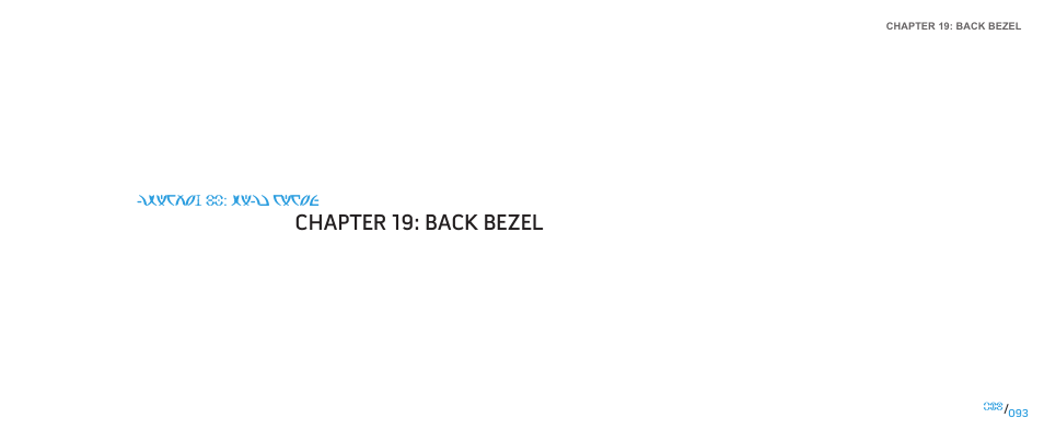 Chapter 19: back bezel | Dell Alienware Aurora User Manual | Page 93 / 117