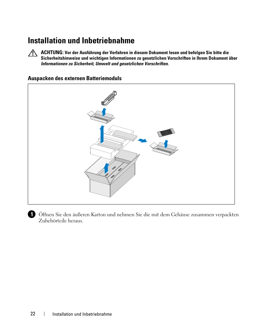 Installation und inbetriebnahme | Dell UPS 5600R User Manual | Page 26 / 94