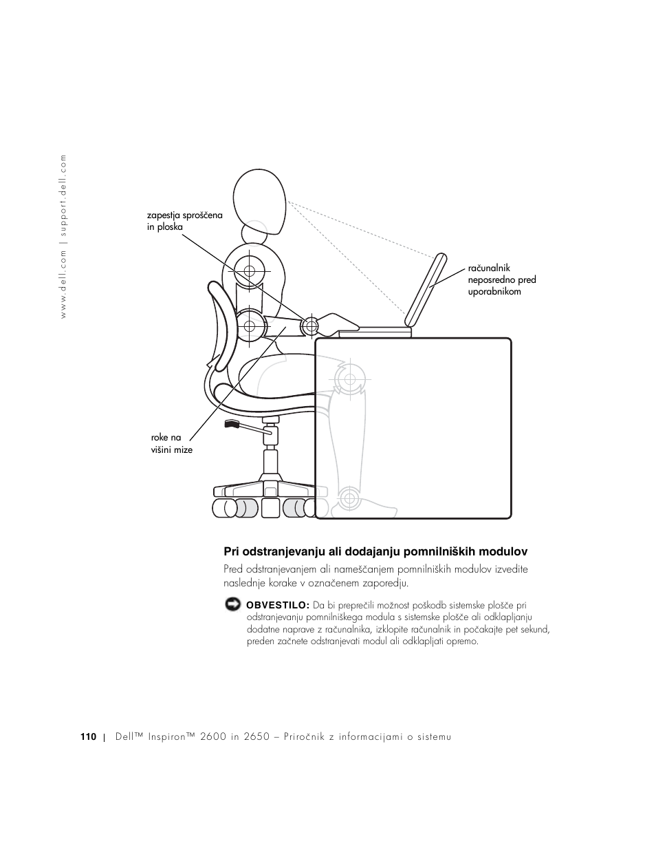 Dell INSPIRON 2600 User Manual | Page 112 / 168