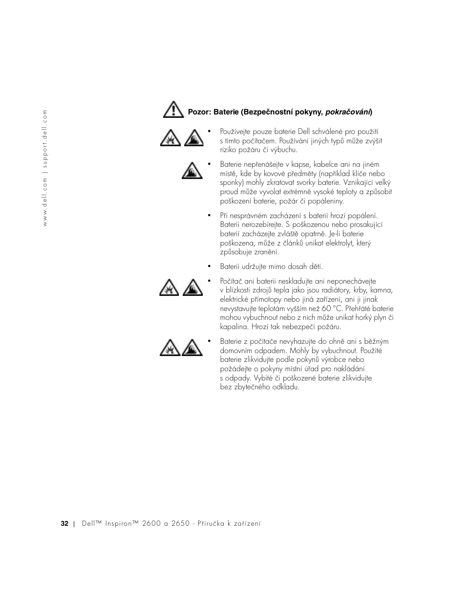 Dell INSPIRON 2600 User Manual | Page 34 / 168