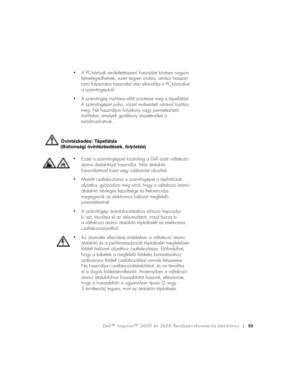Dell INSPIRON 2600 User Manual | Page 55 / 168