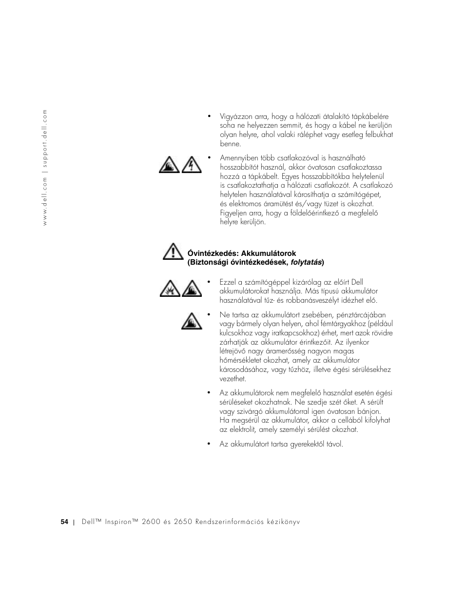 Dell INSPIRON 2600 User Manual | Page 56 / 168