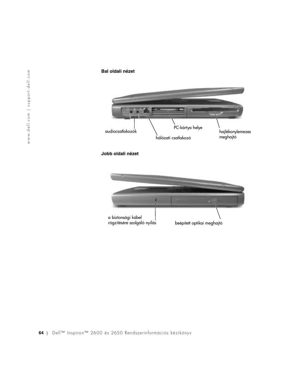 Dell INSPIRON 2600 User Manual | Page 66 / 168