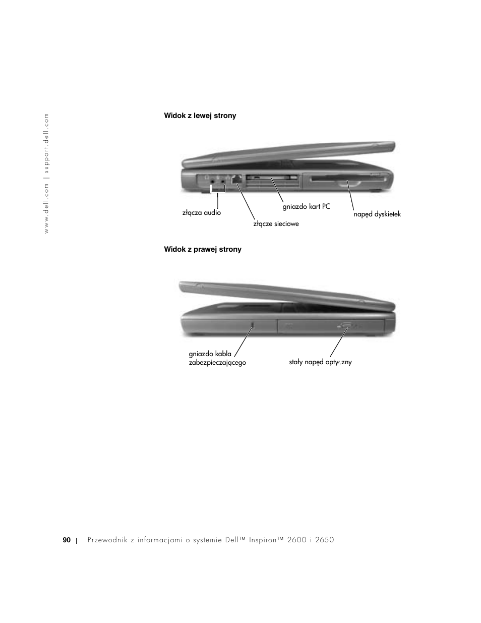 Dell INSPIRON 2600 User Manual | Page 92 / 168