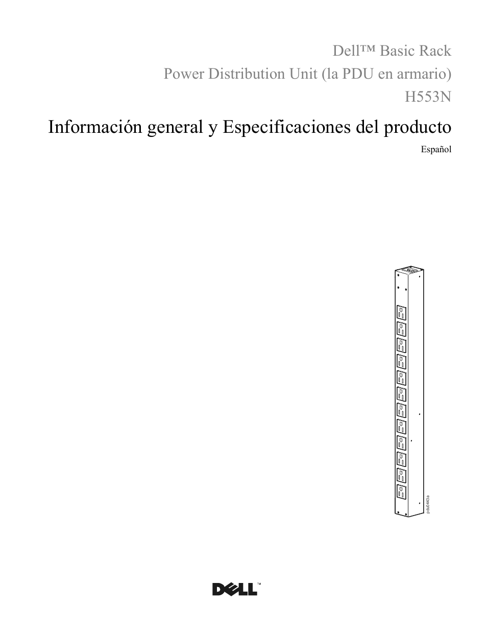 Español | Dell Basic PDU User Manual | Page 4 / 9
