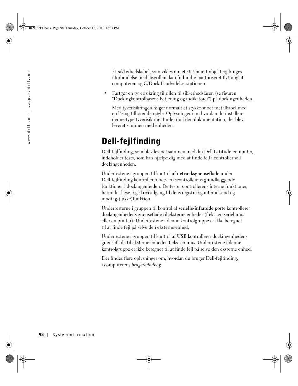 Dell-fejlfinding | Dell C__Dock II Expansion Station User Manual | Page 100 / 532