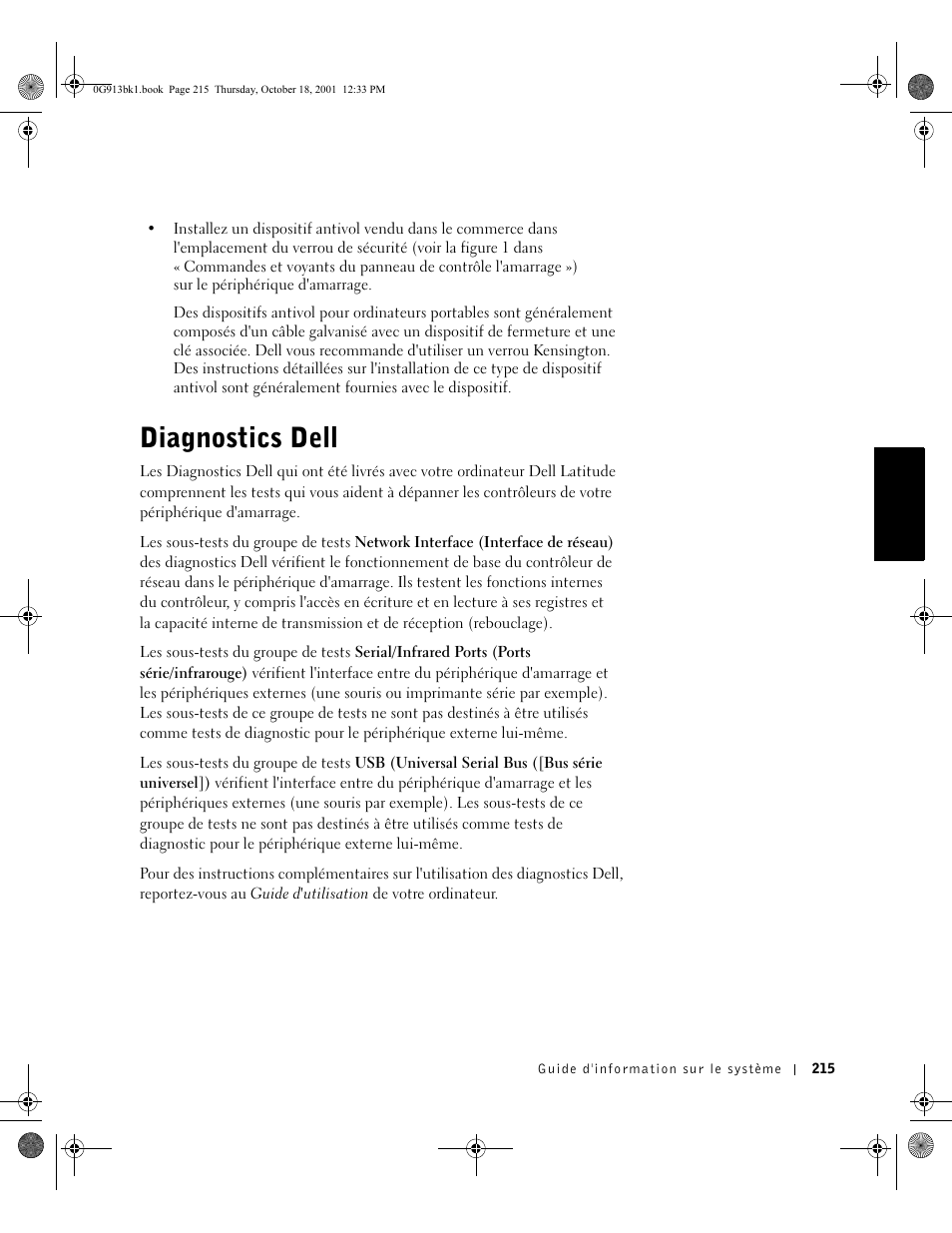 Diagnostics dell | Dell C__Dock II Expansion Station User Manual | Page 217 / 532