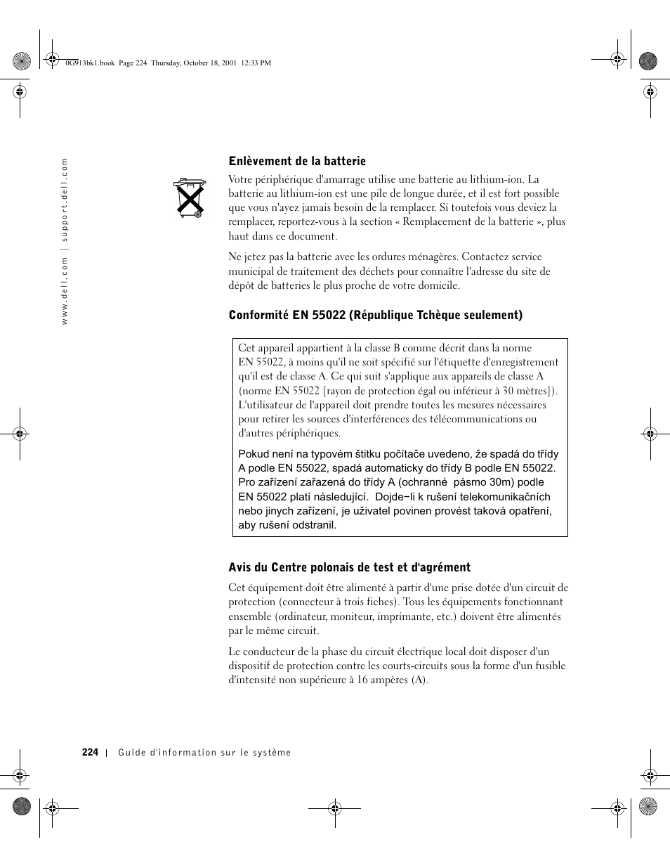 Dell C__Dock II Expansion Station User Manual | Page 226 / 532